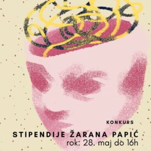 Stipendije ŽARANA PAPIĆ: Novi rok je 28. maj!